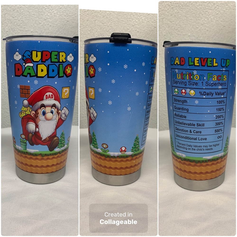 Stainless steel Tumblr 20oz  comes with straw hot and cold drinks